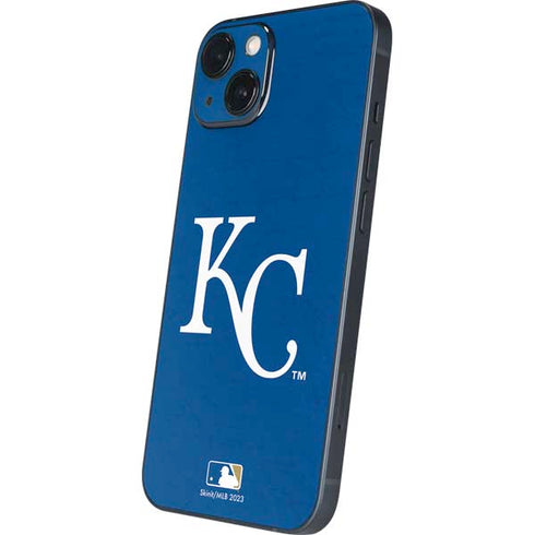 MLB Kansas City Royals - Solid Distressed iPhone 14 Skin