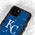 MLB Kansas City Royals - Solid Distressed iPhone 15 Plus Waterproof Case