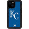 MLB Kansas City Royals - Solid Distressed iPhone 15 Waterproof Case