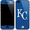 MLB Kansas City Royals - Solid Distressed iPhone 5/5s/5SE Skin