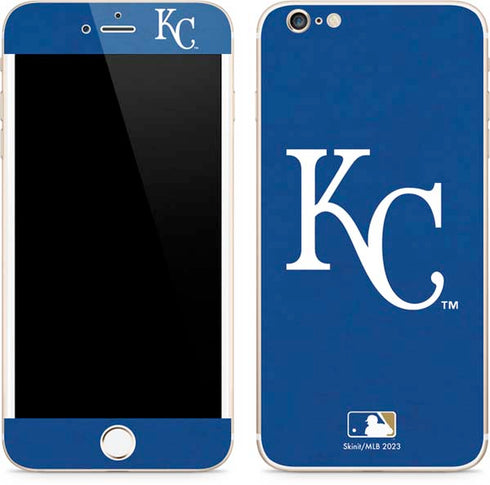 MLB Kansas City Royals - Solid Distressed iPhone 6/6s Plus Skin