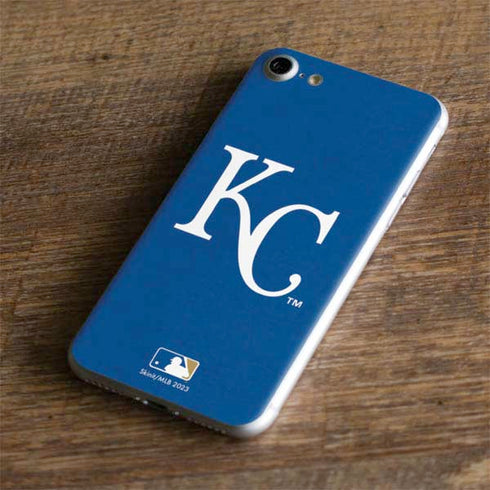 MLB Kansas City Royals - Solid Distressed iPhone 7 Skin