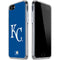 MLB Kansas City Royals - Solid Distressed iPhone SE (2nd & 3rd Gen) Clear Case