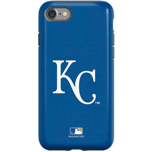 MLB Kansas City Royals - Solid Distressed iPhone SE (2nd & 3rd Gen) Pro Case