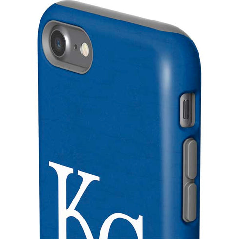 MLB Kansas City Royals - Solid Distressed iPhone SE (2nd & 3rd Gen) Pro Case