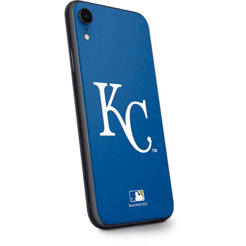 MLB Kansas City Royals - Solid Distressed iPhone XR Skin