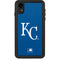 MLB Kansas City Royals - Solid Distressed iPhone XR Waterproof Case