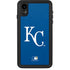 MLB Kansas City Royals - Solid Distressed iPhone XR Waterproof Case