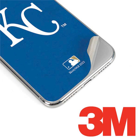 MLB Kansas City Royals - Solid Distressed iPhone XS Max Skin