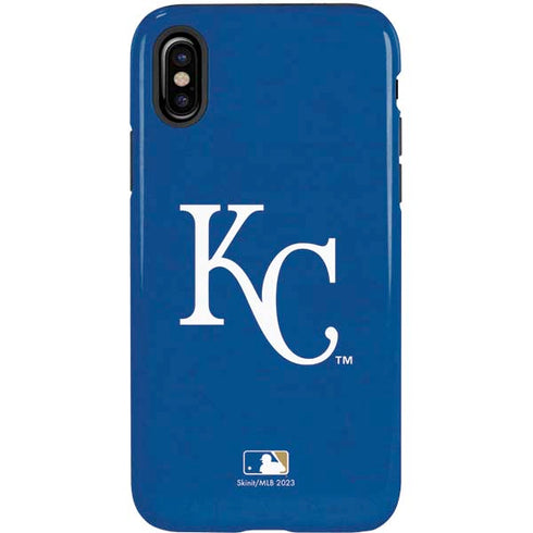 MLB Kansas City Royals - Solid Distressed iPhone XS Pro Case