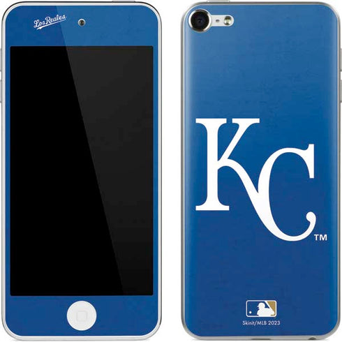 MLB Kansas City Royals - Solid Distressed Apple iPod Skin