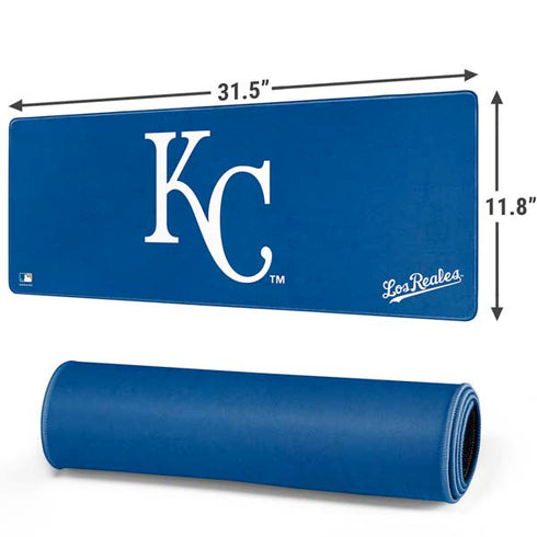 MLB Kansas City Royals - Solid Distressed Gaming Mouse Pad