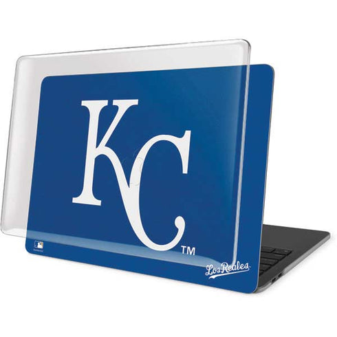MLB Kansas City Royals - Solid Distressed MacBook Pro 15in (2016-19) Case plus Skin
