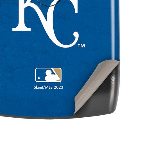 MLB Kansas City Royals - Solid Distressed Motorola RAZR Skin