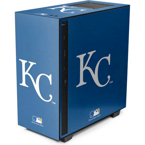 MLB Kansas City Royals - Solid Distressed NZXT H510 Compact ATX Mid-Tower Case Skin