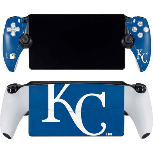MLB Kansas City Royals - Solid Distressed PlayStation Portal Remote Player Skin