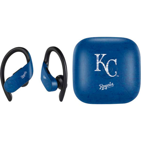 MLB Kansas City Royals - Solid Distressed PowerBeats Pro Skin