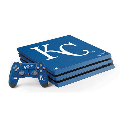 MLB Kansas City Royals - Solid Distressed PS4 Pro Bundle Skin