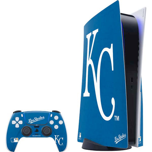 MLB Kansas City Royals - Solid Distressed PS5 Bundle Skin