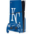 MLB Kansas City Royals - Solid Distressed PS5 Slim Disk Bundle Skin