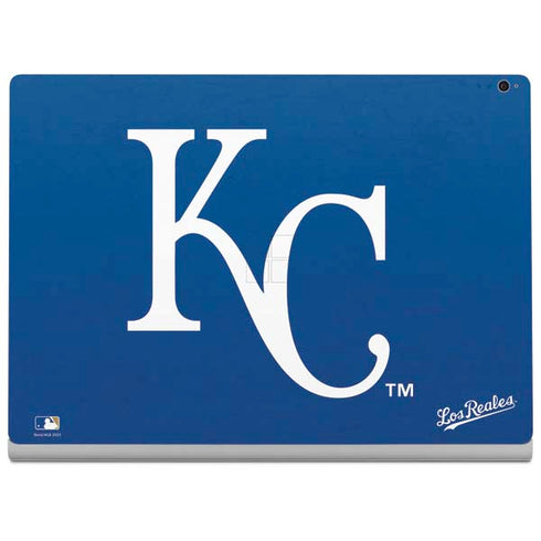MLB Kansas City Royals - Solid Distressed Surface Book 2 15in Skin