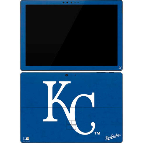 MLB Kansas City Royals - Solid Distressed Surface Pro 7 Skin