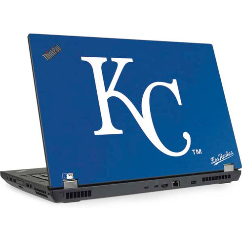 MLB Kansas City Royals - Solid Distressed Lenovo ThinkPad Skin