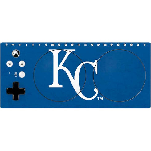 MLB Kansas City Royals - Solid Distressed Xbox Adaptive Controller Skin