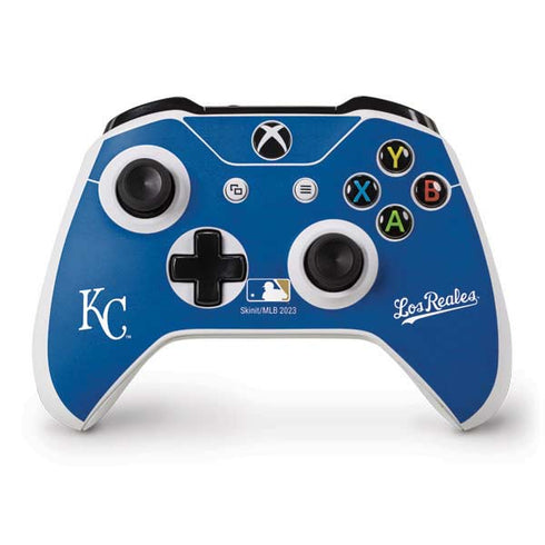 MLB Kansas City Royals - Solid Distressed Xbox One S Controller Skin