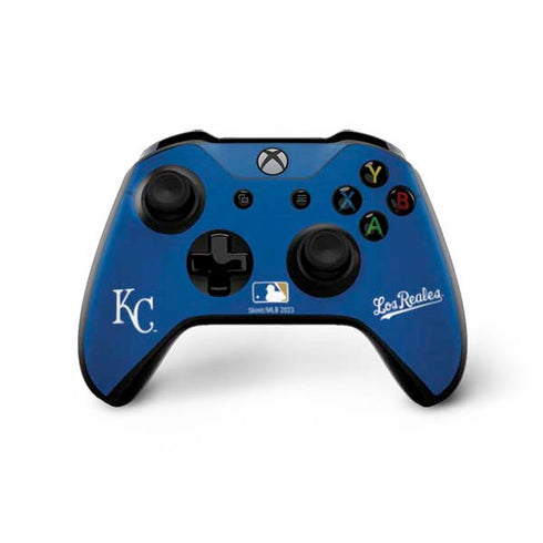MLB Kansas City Royals - Solid Distressed Xbox One X Controller Skin
