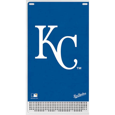 MLB Kansas City Royals - Solid Distressed Xbox Series S Console Skin