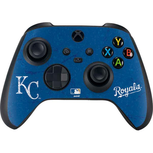 MLB Kansas City Royals - Solid Distressed Xbox Series X Bundle Skin