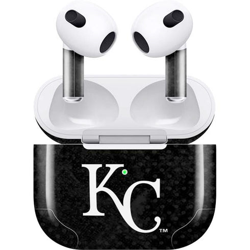 MLB Kansas City Royals Dark Wash Apple AirPods (3rd Gen 2021) Skin