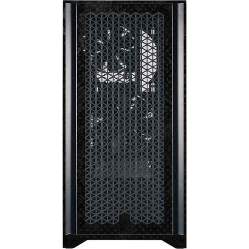 MLB Kansas City Royals Dark Wash Corsair 4000D Tempered Glass Mid-Tower ATX Case Skin