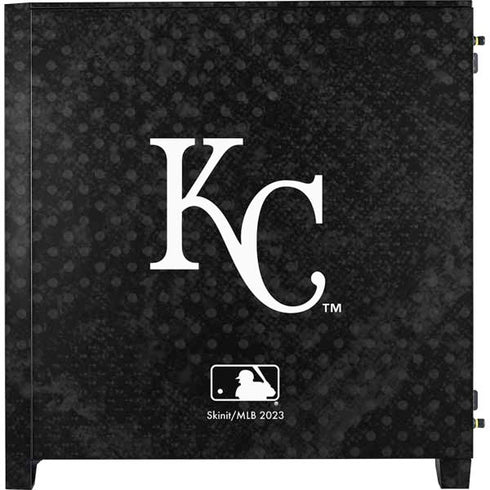 MLB Kansas City Royals Dark Wash Corsair 4000D Tempered Glass Mid-Tower ATX Case Skin