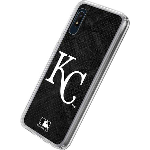 MLB Kansas City Royals Dark Wash Galaxy A10e Clear Case