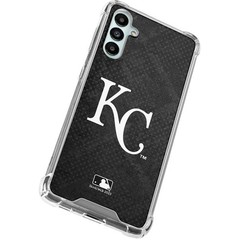 MLB Kansas City Royals Dark Wash Galaxy A14 5G Clear Case