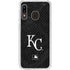 MLB Kansas City Royals Dark Wash Galaxy A20 Clear Case
