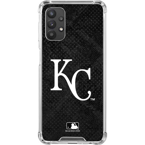 MLB Kansas City Royals Dark Wash Galaxy A32 5G Clear Case