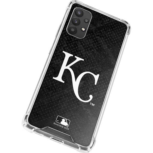 MLB Kansas City Royals Dark Wash Galaxy A32 5G Clear Case
