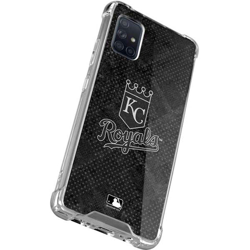 MLB Kansas City Royals Dark Wash Galaxy A51 5G Clear Case