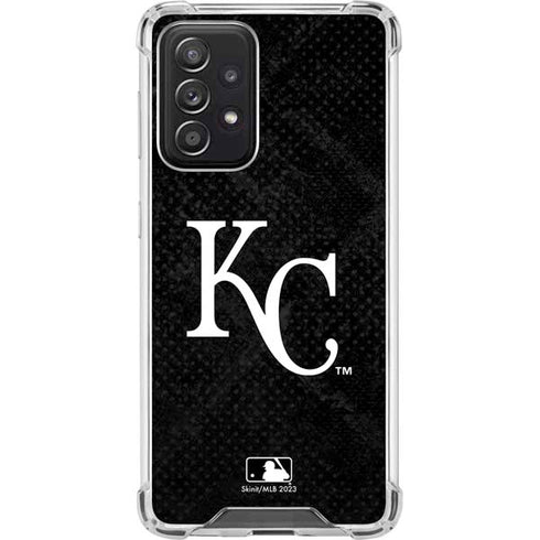 MLB Kansas City Royals Dark Wash Galaxy A52 5G Clear Case