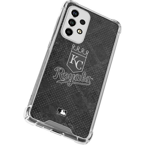 MLB Kansas City Royals Dark Wash Galaxy A53 5G Clear Case