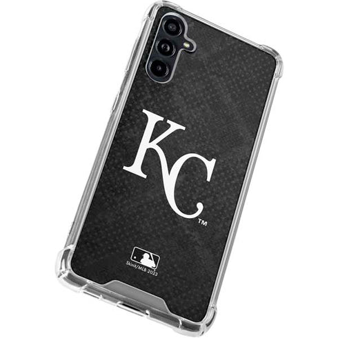 MLB Kansas City Royals Dark Wash Galaxy A54 5G Clear Case