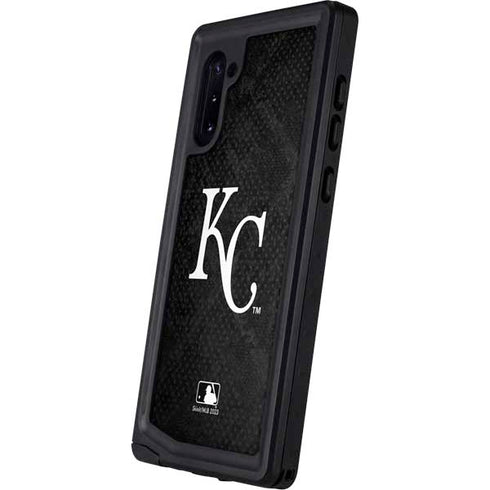 MLB Kansas City Royals Dark Wash Galaxy Note 10 Waterproof Case
