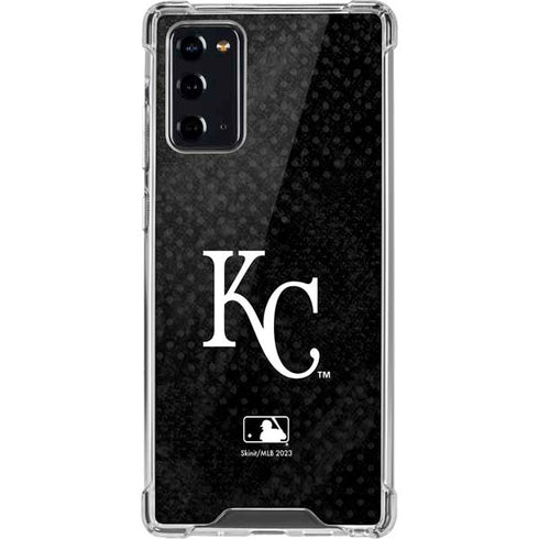 MLB Kansas City Royals Dark Wash Galaxy Note20 5G Clear Case