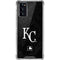 MLB Kansas City Royals Dark Wash Galaxy Note20 5G Clear Case