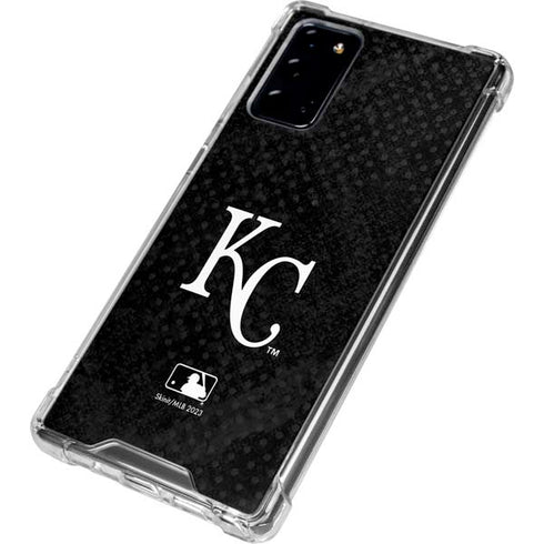 MLB Kansas City Royals Dark Wash Galaxy Note20 5G Clear Case