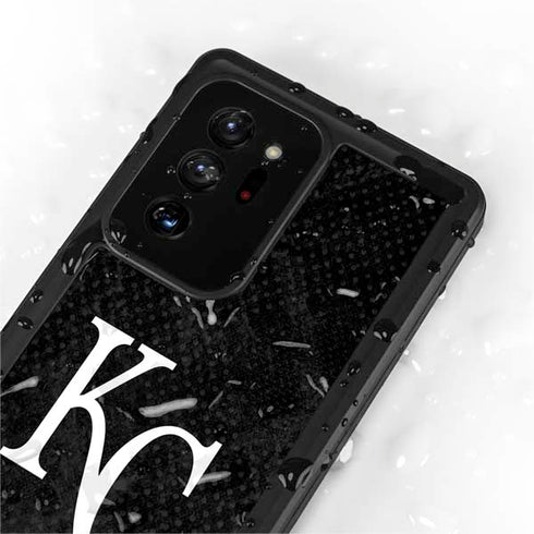 MLB Kansas City Royals Dark Wash Galaxy Note20 Ultra 5G Waterproof Case