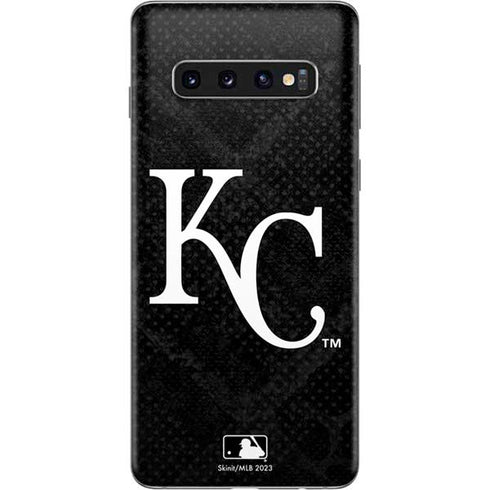 MLB Kansas City Royals Dark Wash Galaxy S10 Skin